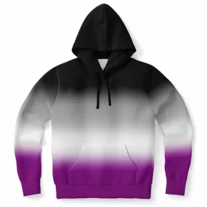 Asexual Pride Ombre Pullover Hoodie