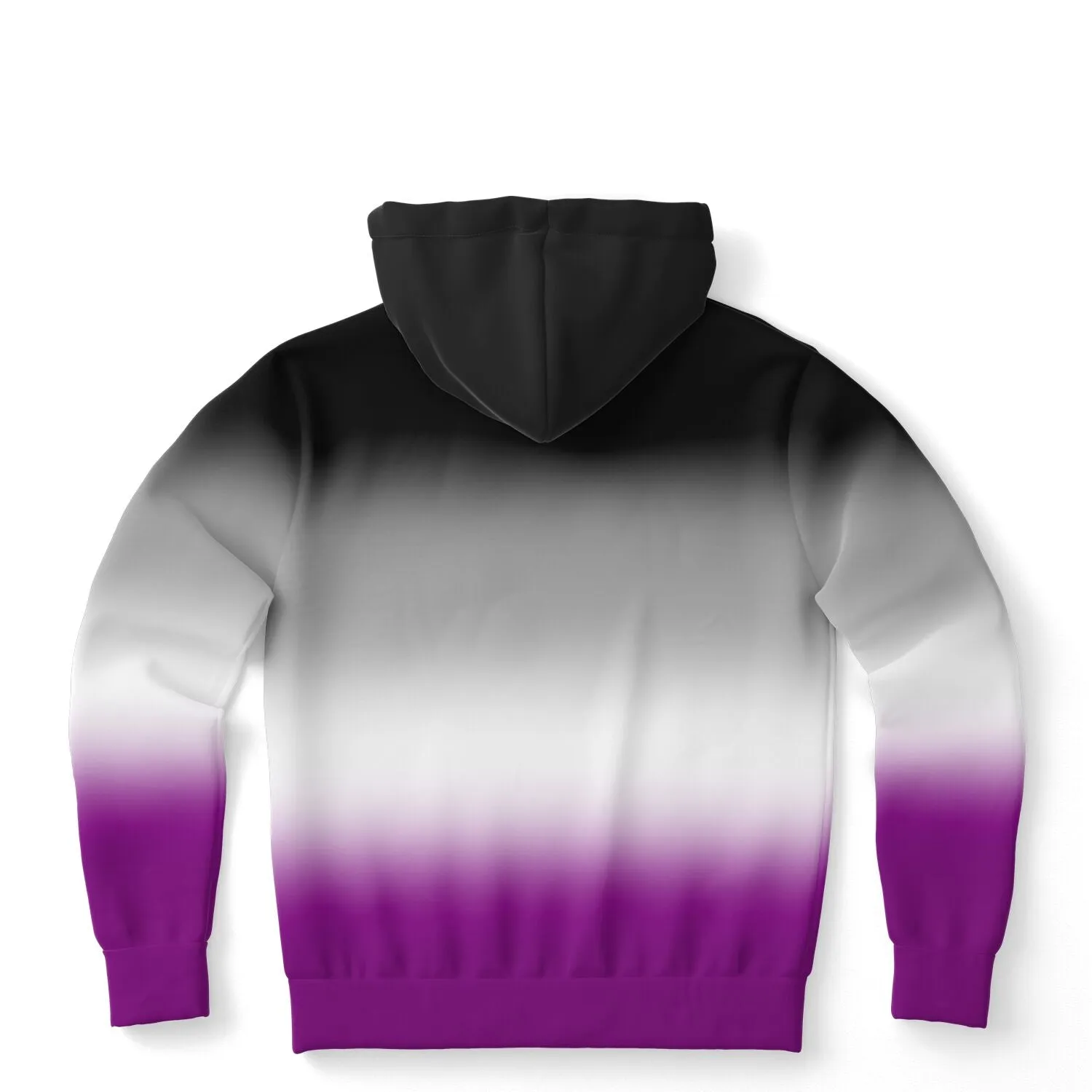 Asexual Pride Ombre Pullover Hoodie