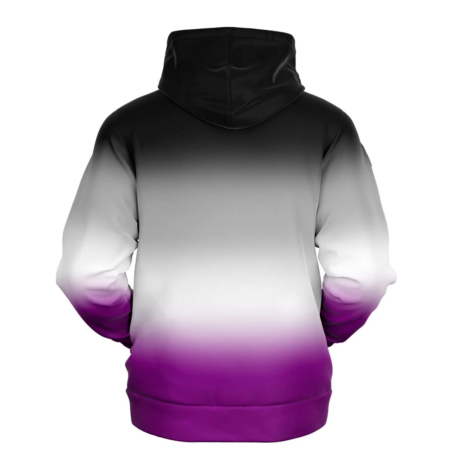 Asexual Pride Ombre Pullover Hoodie