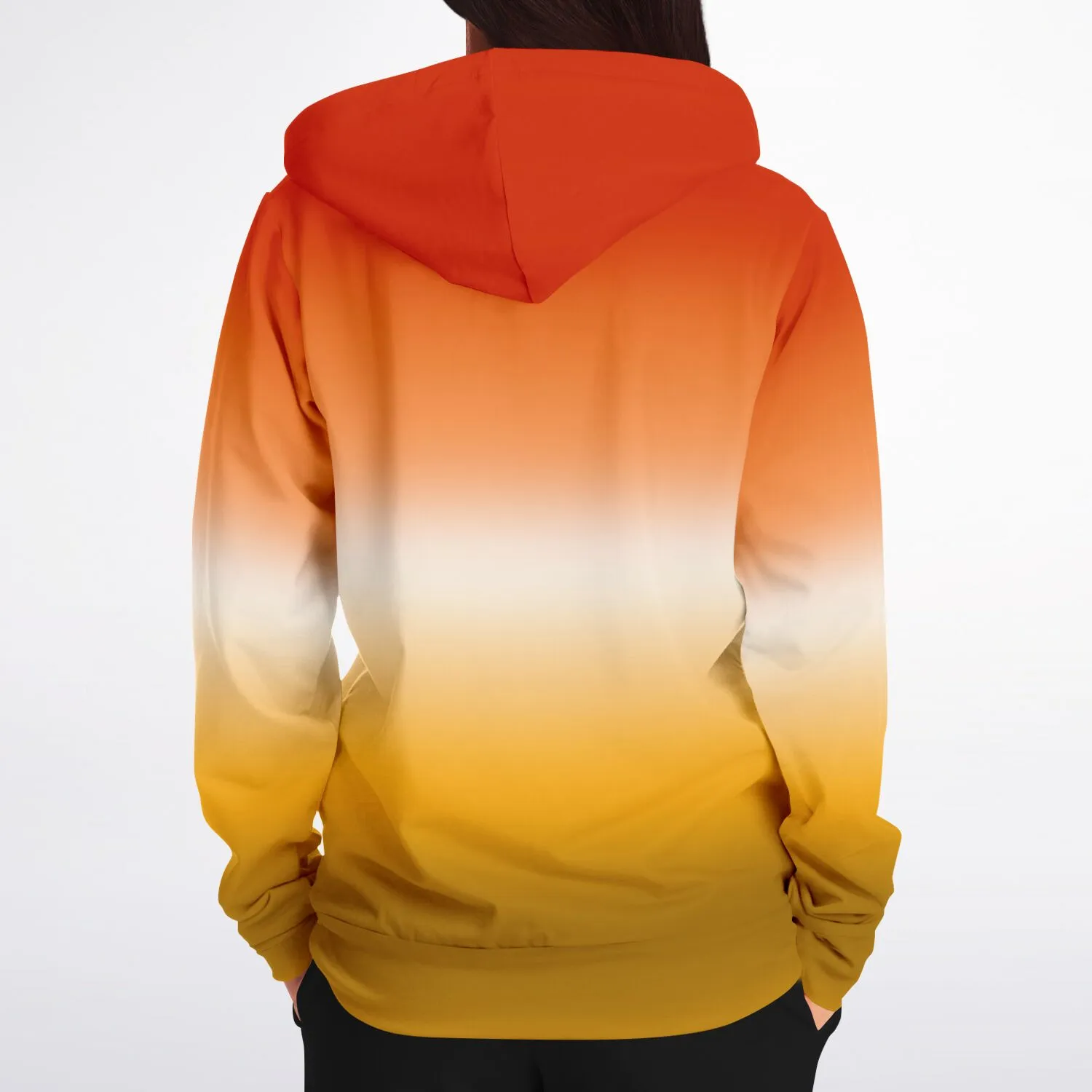 Butch Lesbian Pride Ombre Full-Zip Hoodie