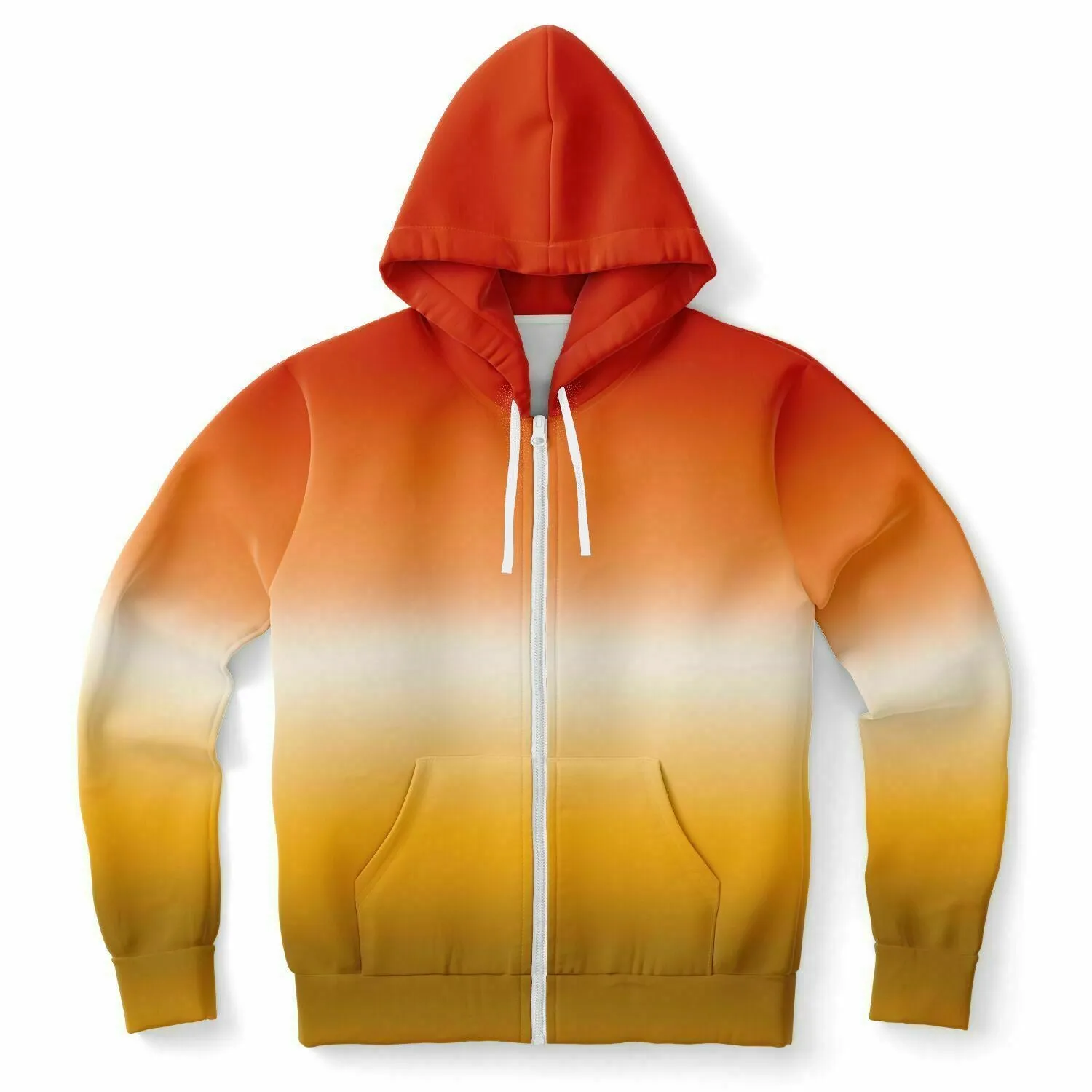 Butch Lesbian Pride Ombre Full-Zip Hoodie