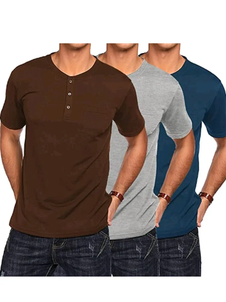 Classic Fit Cotton Shirts 3 Pack (US Only)