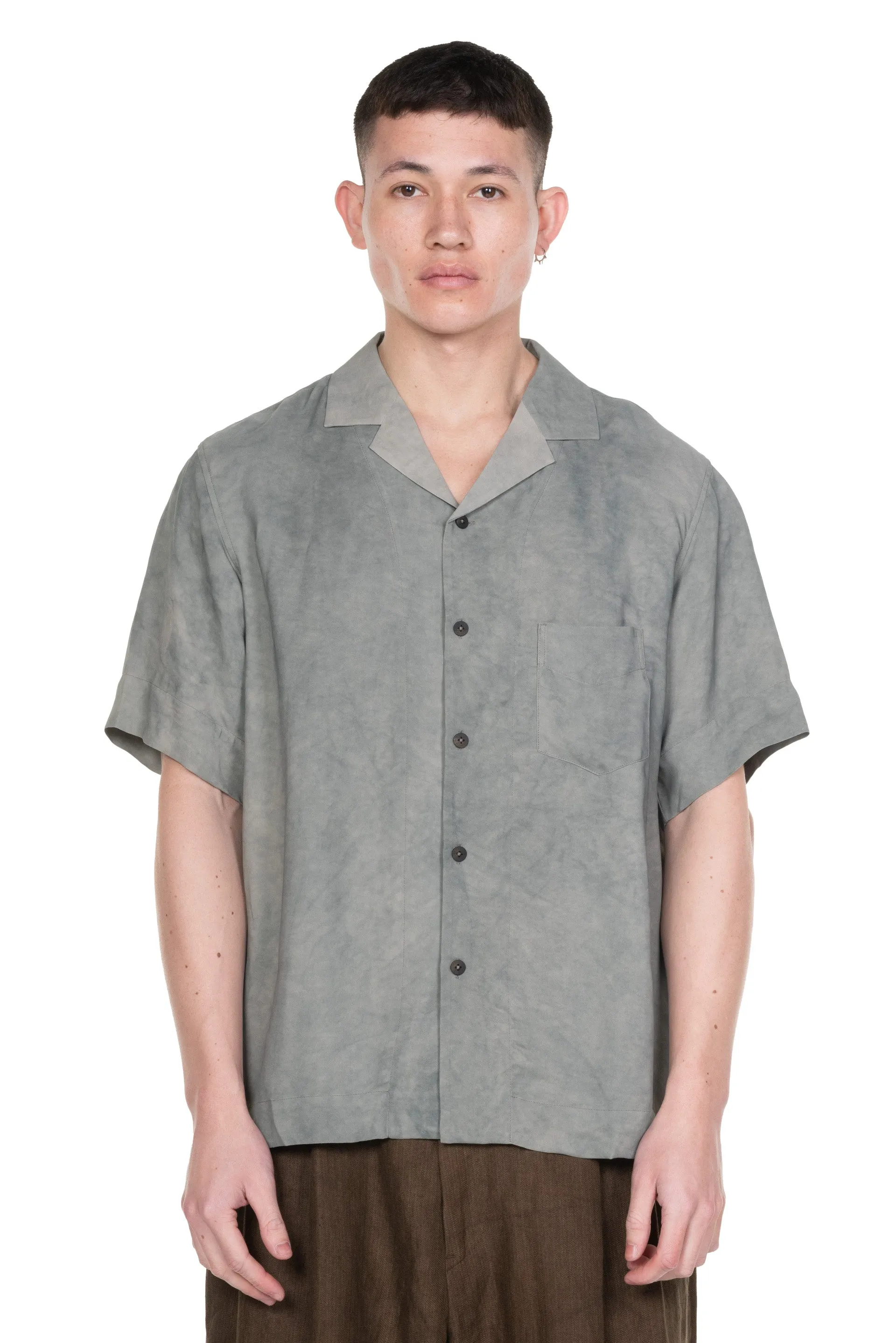 Classic Short Sleeve Shirt Pale Blue