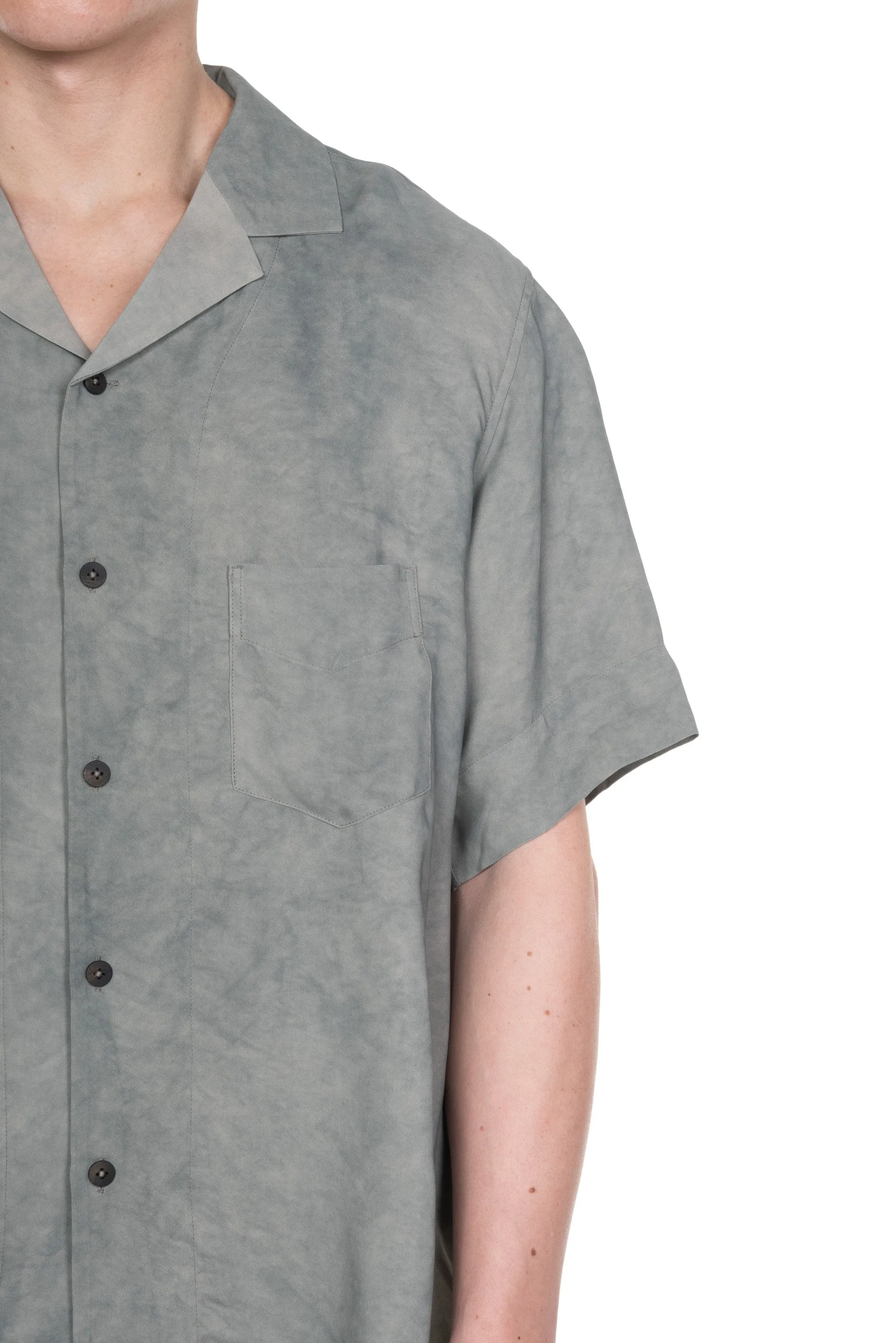 Classic Short Sleeve Shirt Pale Blue