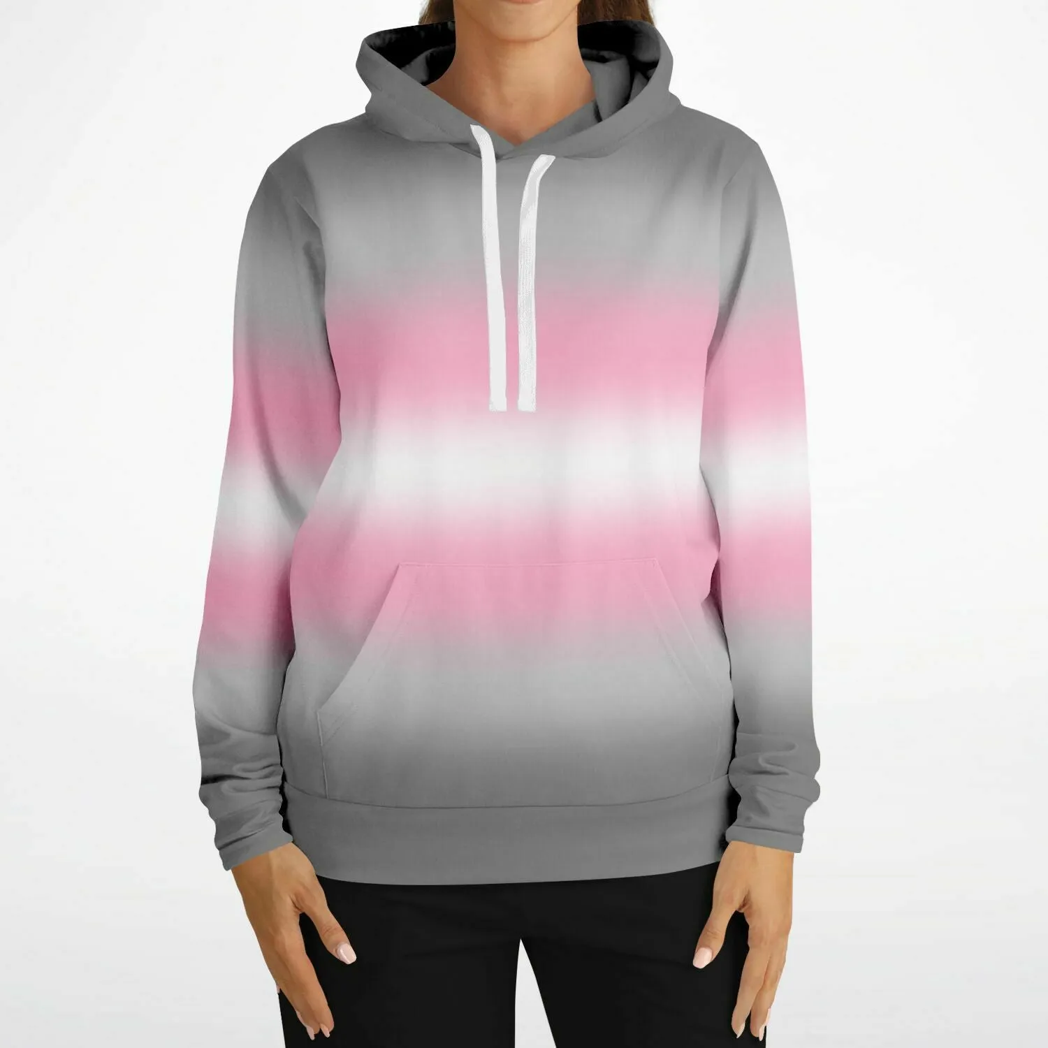 Demigirl Pride Ombre Pullover Hoodie