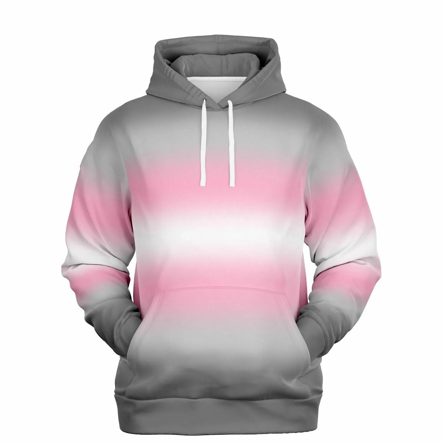 Demigirl Pride Ombre Pullover Hoodie