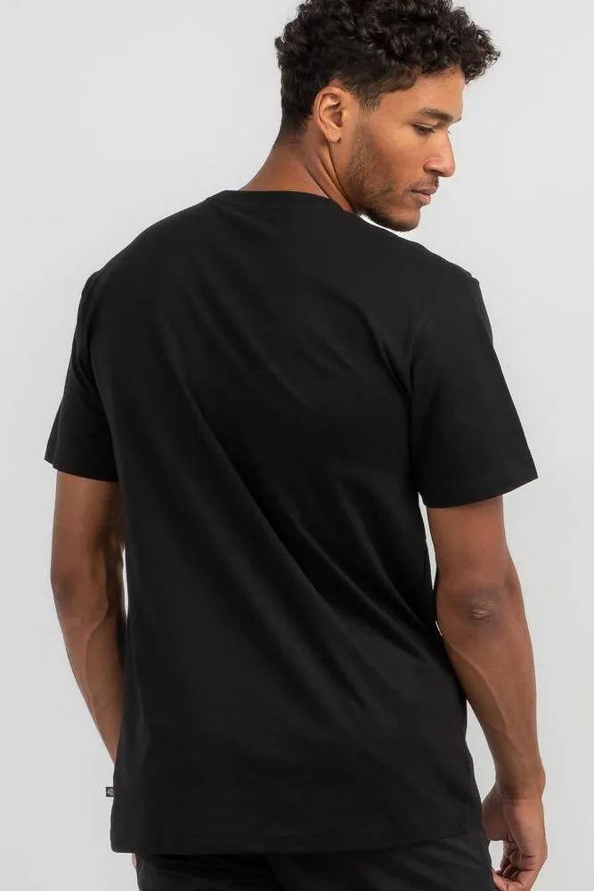 Dickies classic logo tee - black