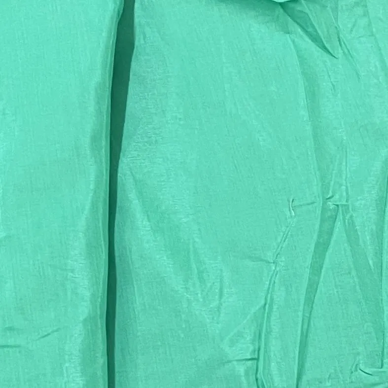 Emerald Green Solid Shantoon Fabric