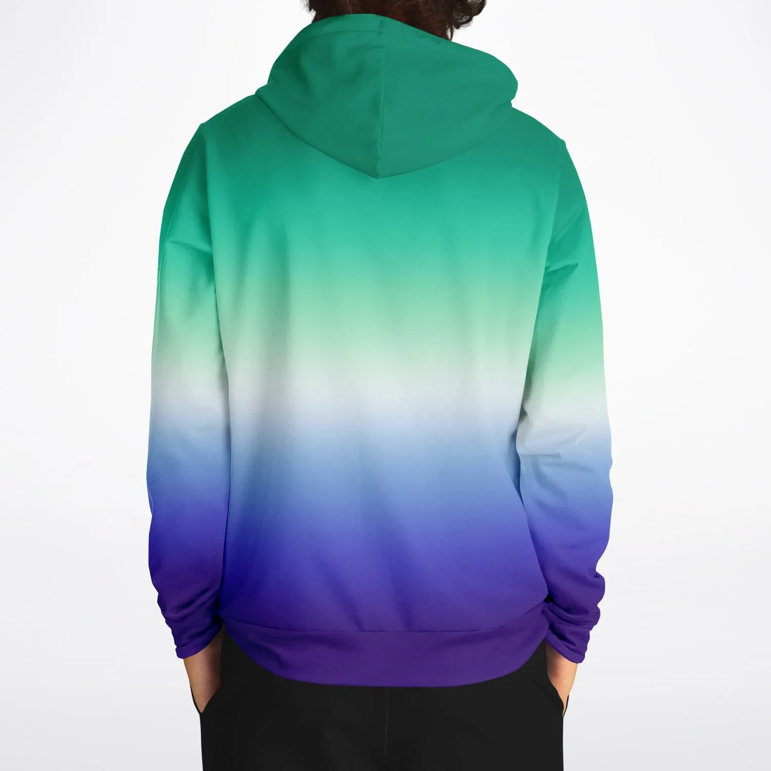 Gay MLM Vincian Pride Ombre Pullover Hoodie