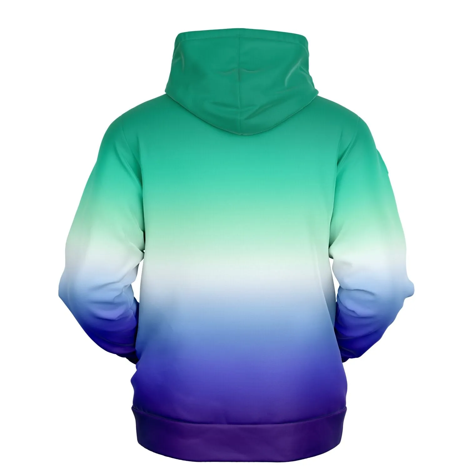 Gay MLM Vincian Pride Ombre Pullover Hoodie