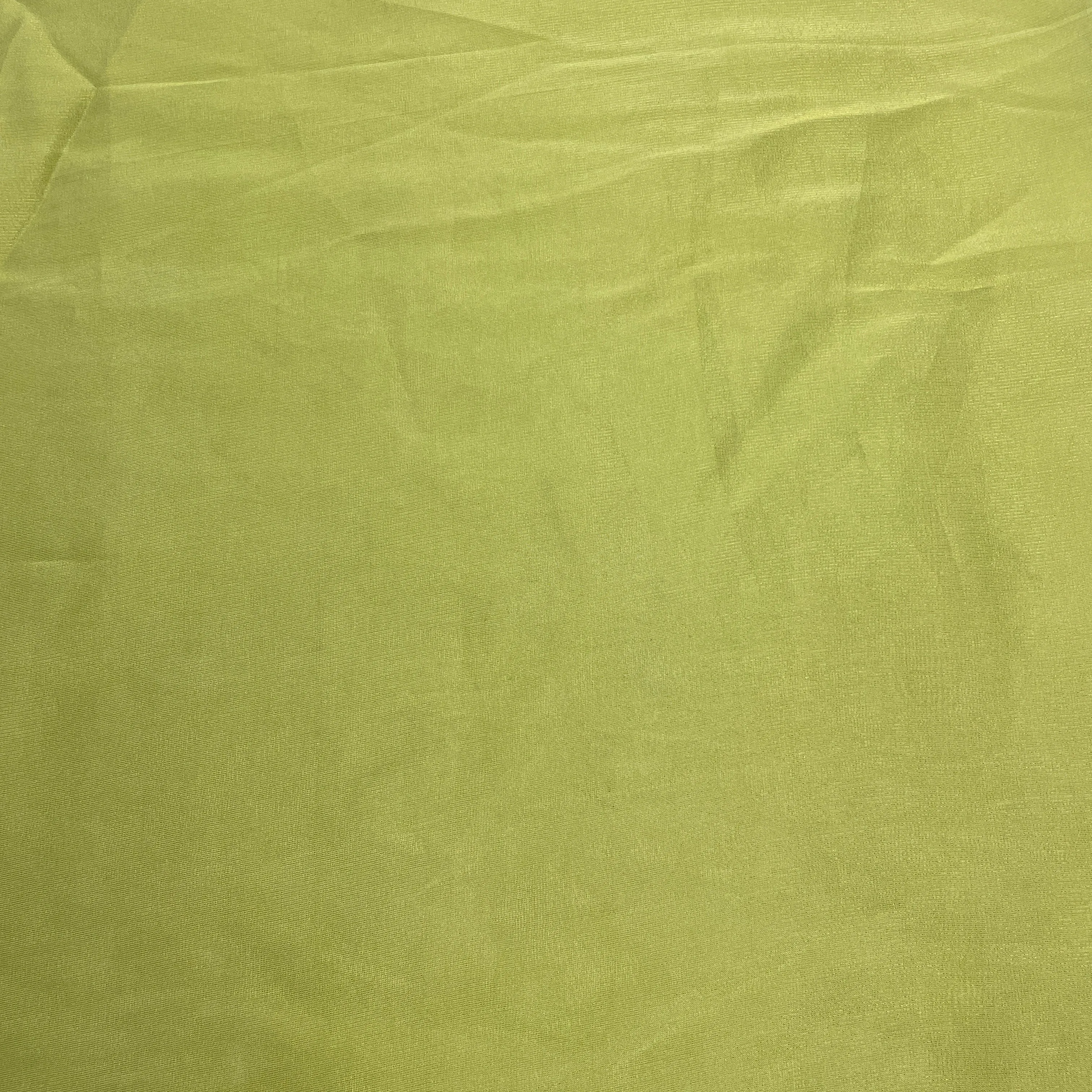 Green Solid Tissue Fabric