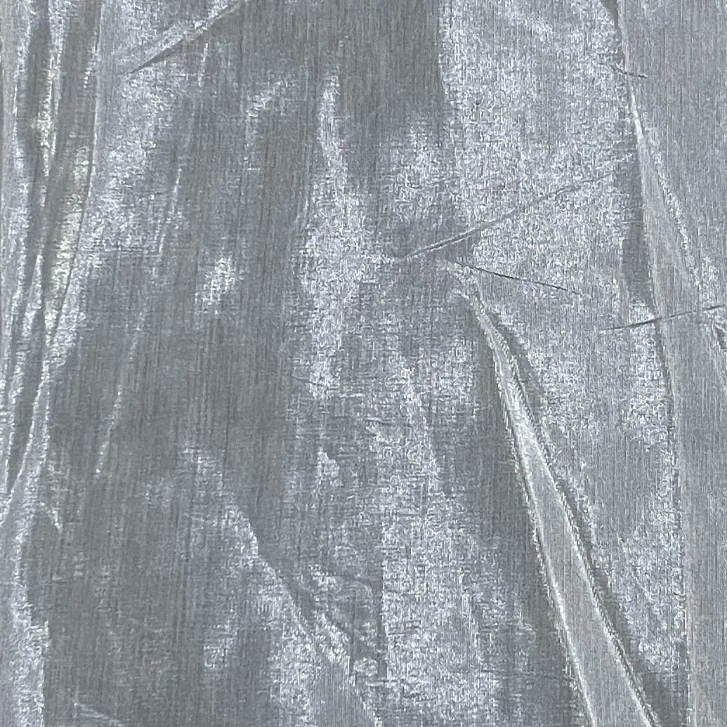 Grey Black Solid Shantoon Fabric