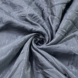 Iron Grey Solid Shantoon Fabric