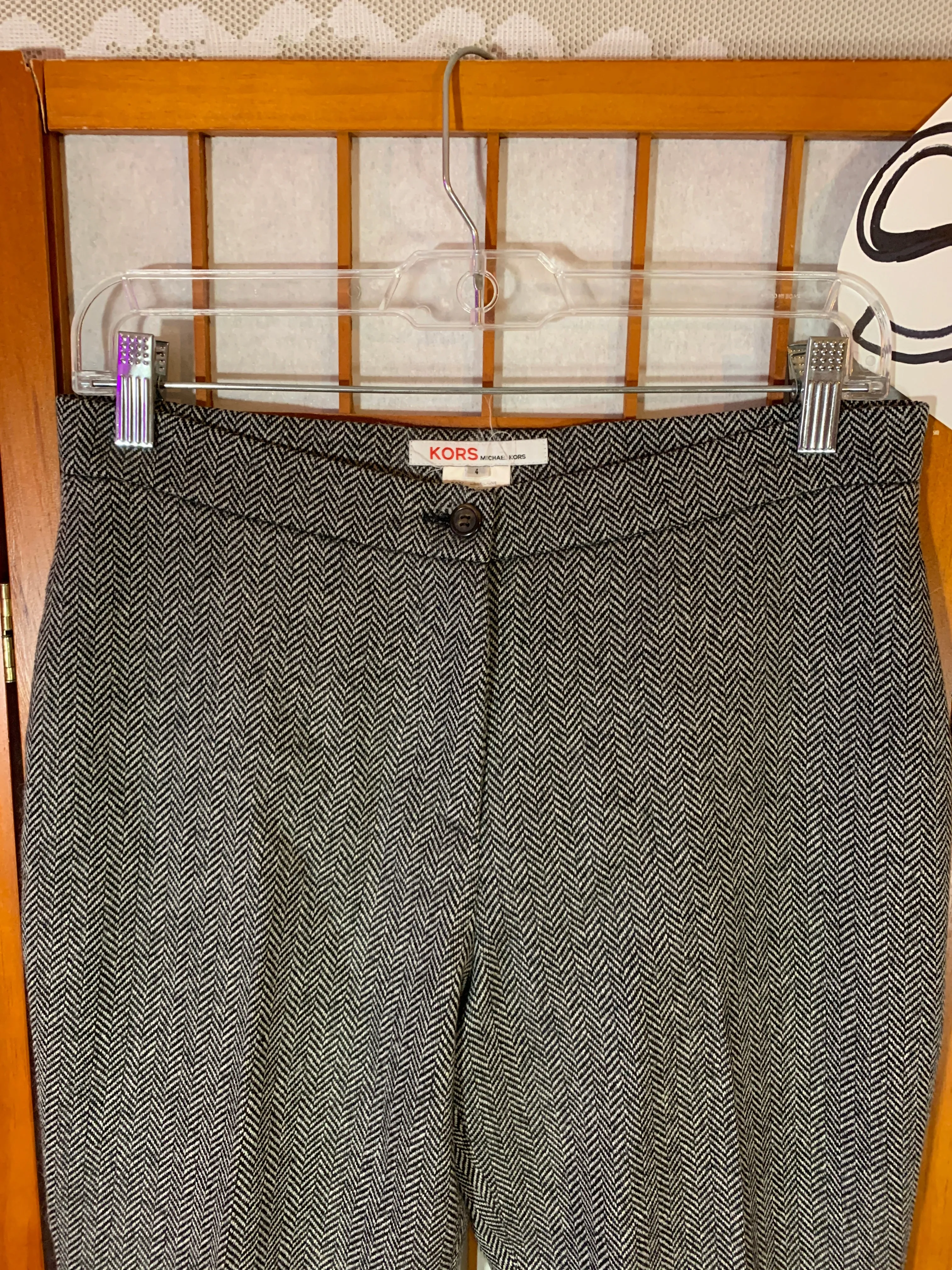 KORS COLLECTION MICHAEL KORS Wool Cashmere Pants 4 vintage