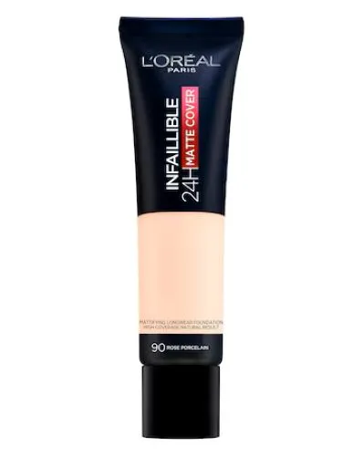 L'Oreal Infaillible 24HR Matte Cover Foundation 90 Rose Porcelain