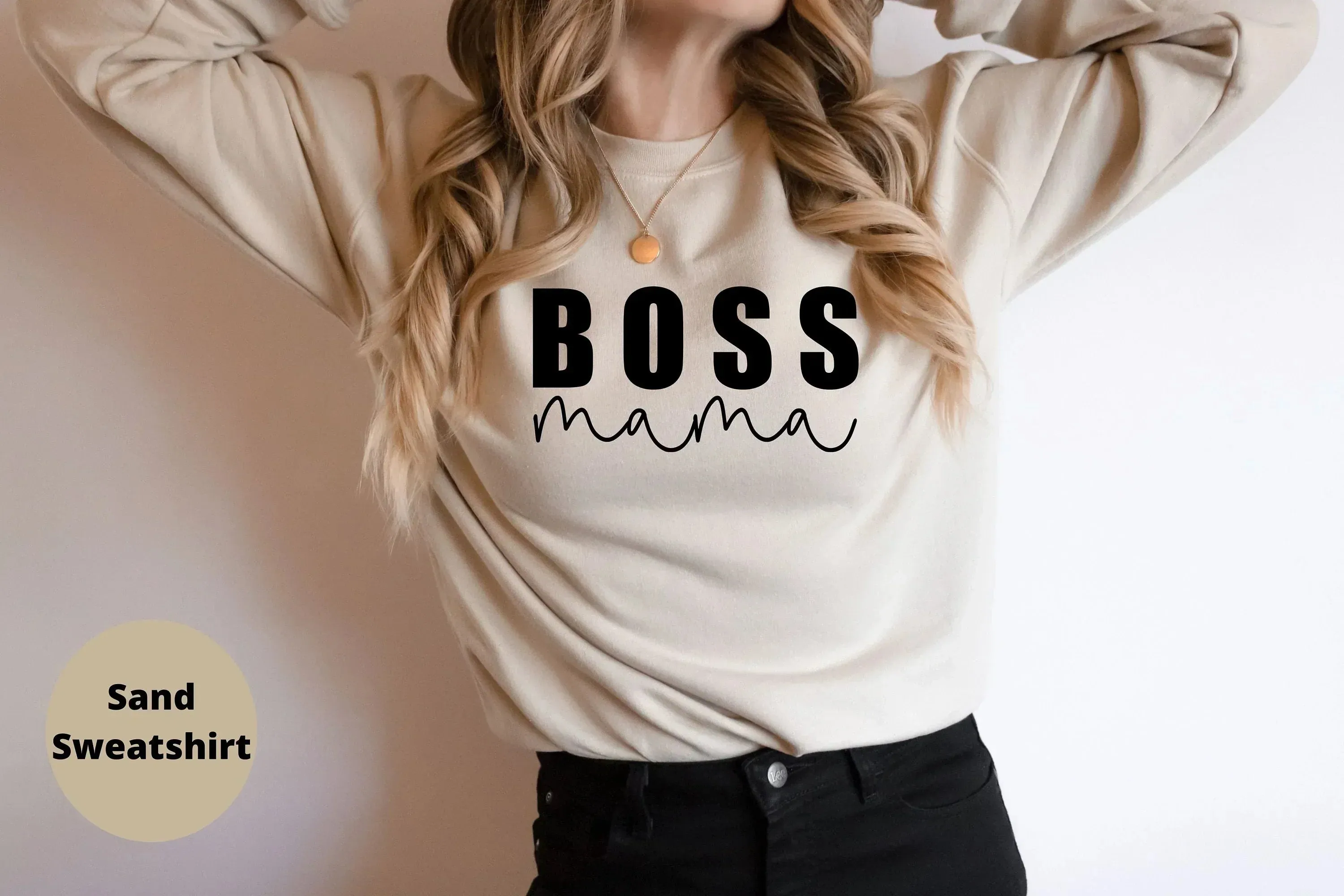 Mom Boss Shirt, Boss Mama Sweatshirt, Mother's Day Shirt, Mother Shirt, Gift For Mom, Wife Shirt, Small Business, Entrepreneur, Mompreneur