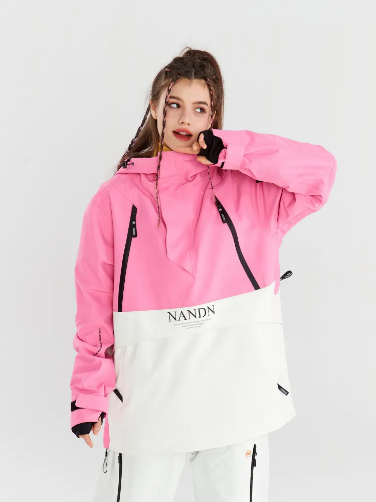 NANDN Insulated Colorblock Hood Jacket - Women's