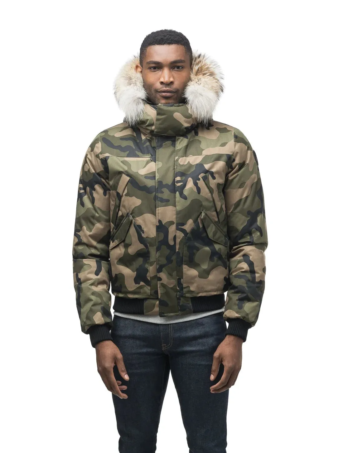 NOBIS DYLAN LEGACY - Mens Hooded Bomber Jacket