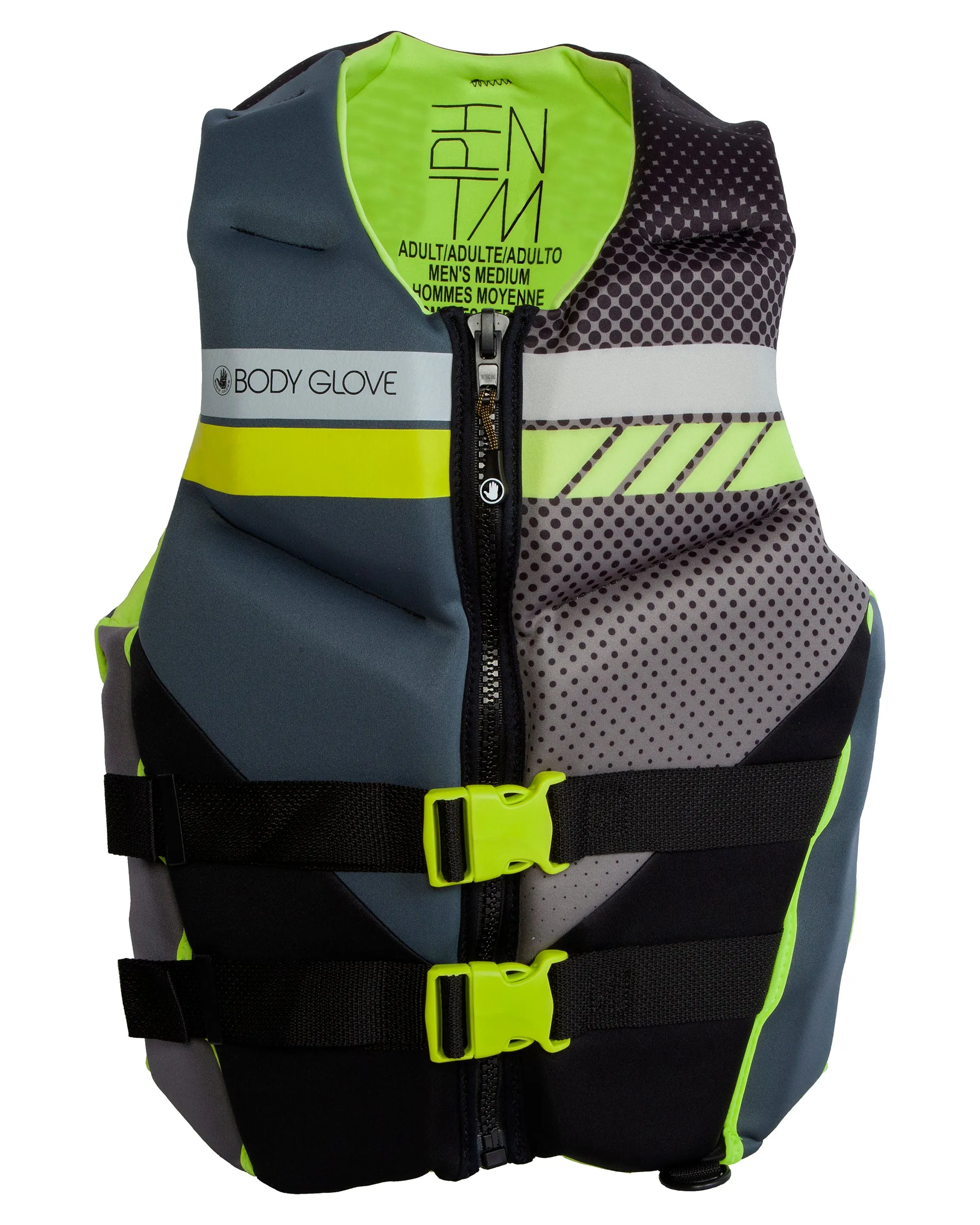 Phantom Men's USCGA   TGA PFD - Grey/Yellow