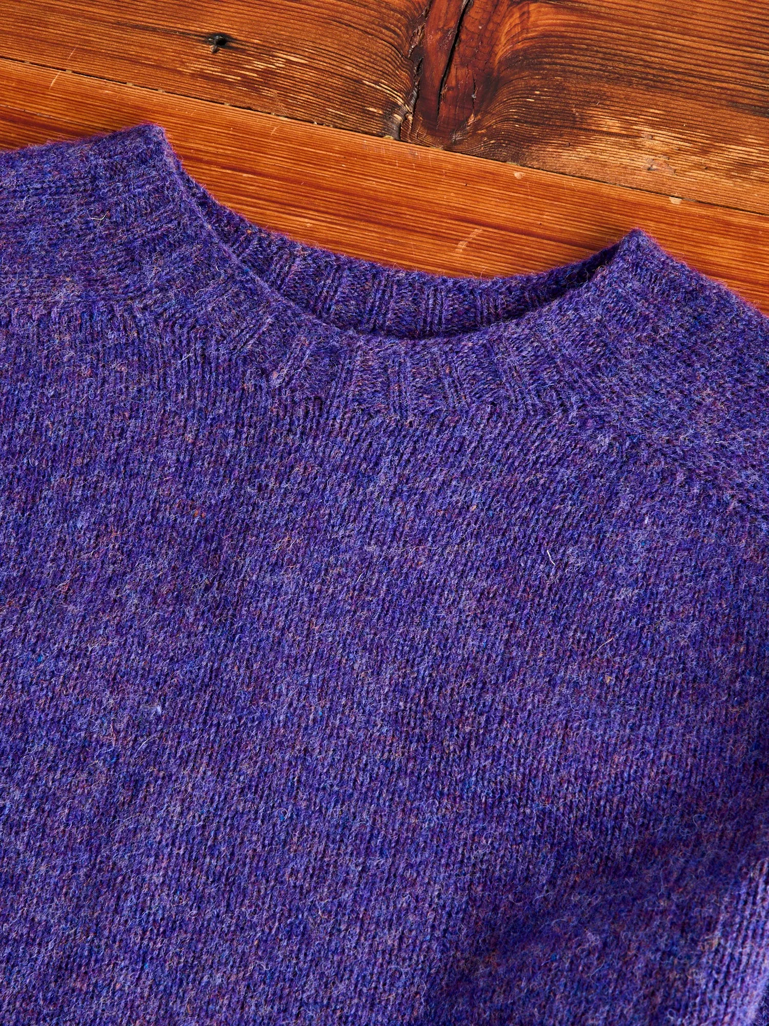 "Birth of the Cool" Wool Sweater in Lavender