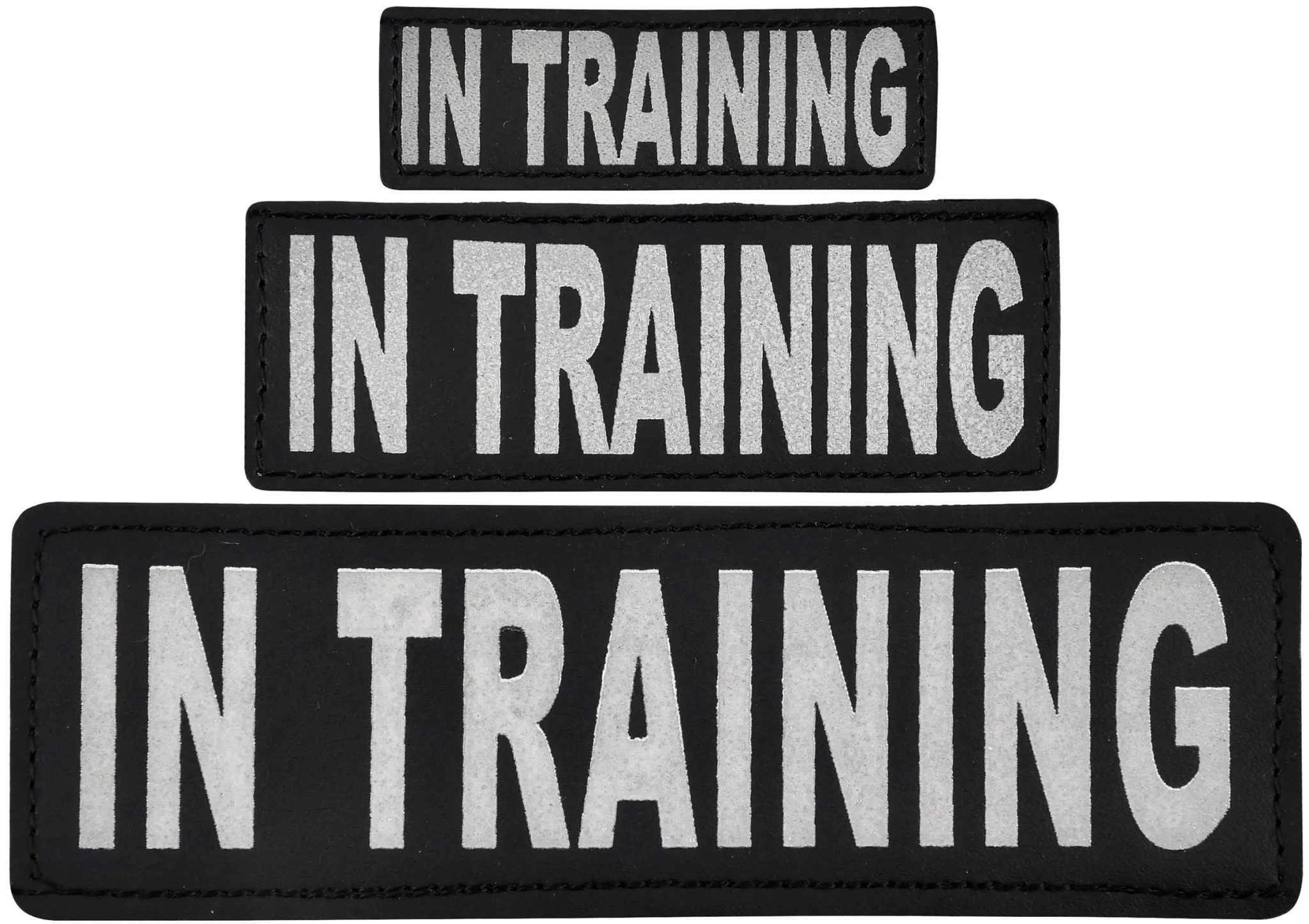 Reflective "In Training" Patches, Set of 2