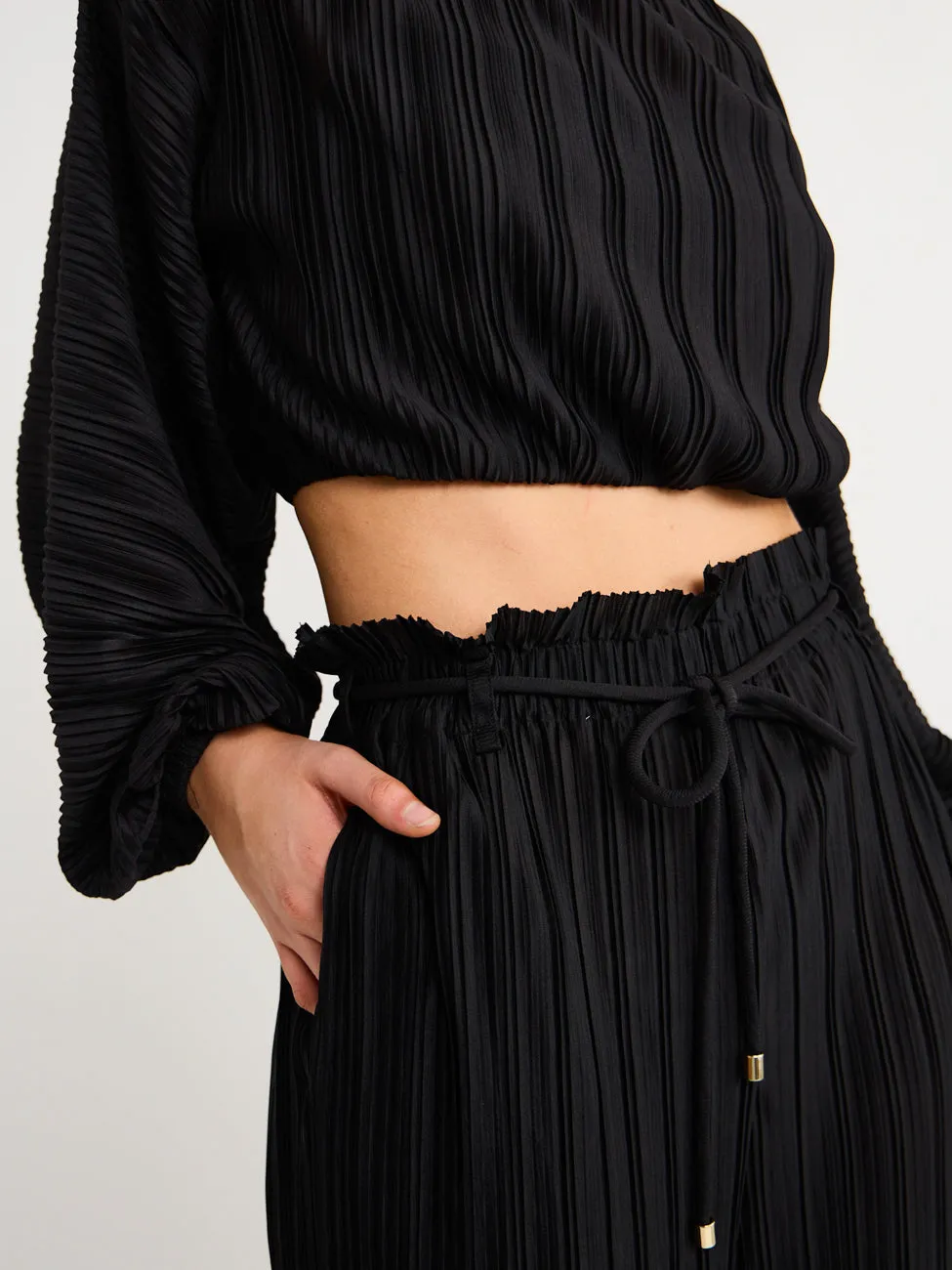 Significant Other Marlie Pant in Black