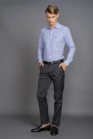 Slim Fit-Formal Trouser-Raven