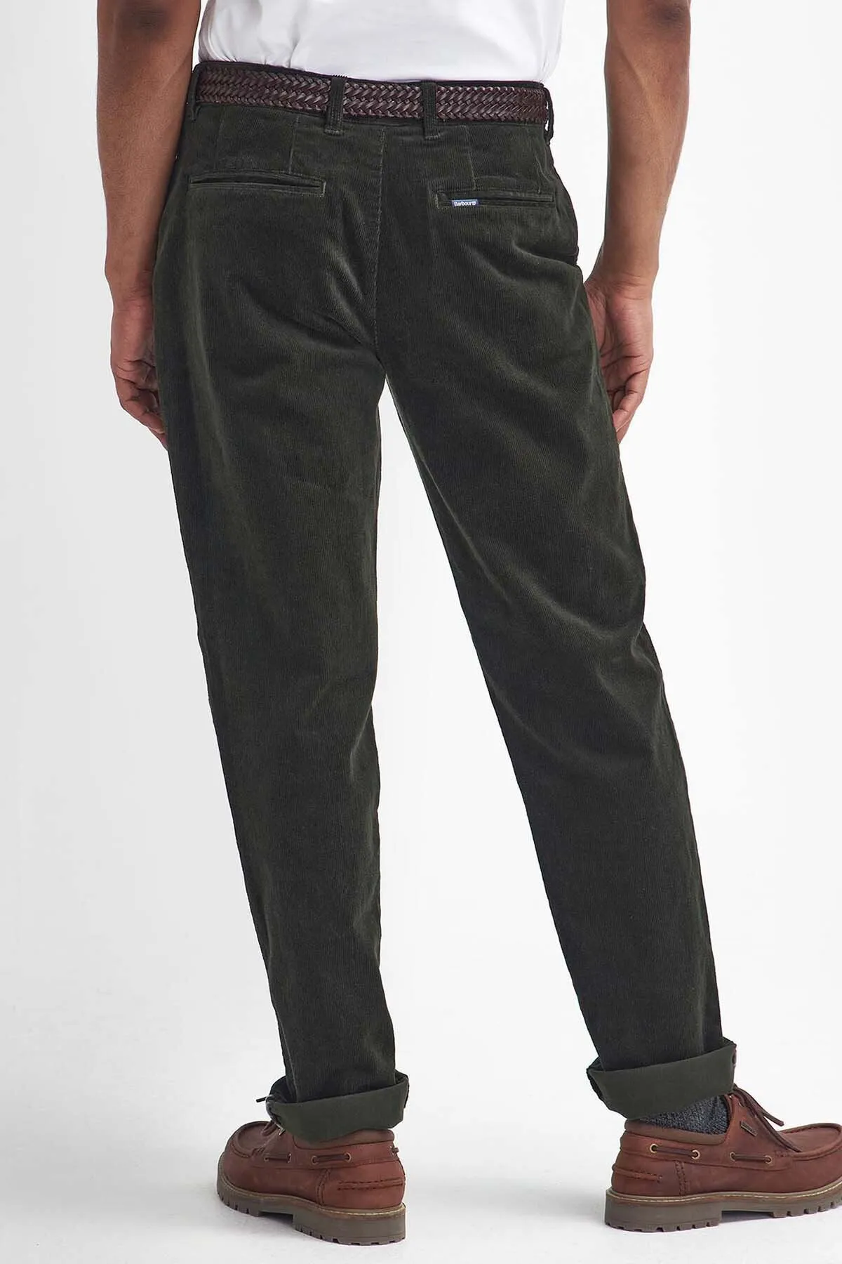 Stretch Cord Tailored Trousers