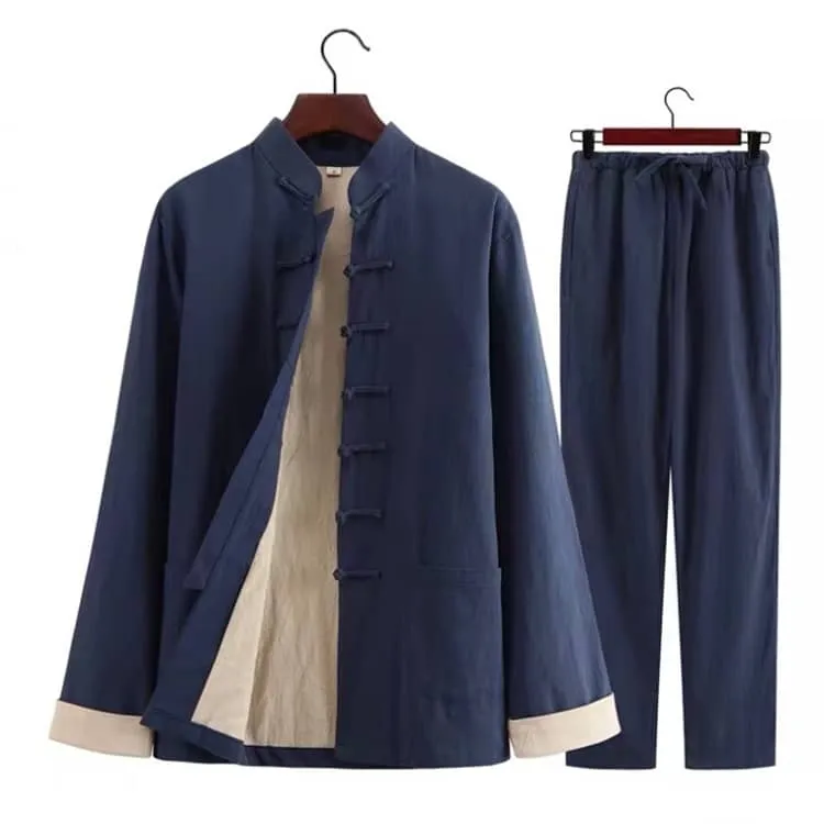 Tang Suit(2&3 Pieces) with Lined Jacket