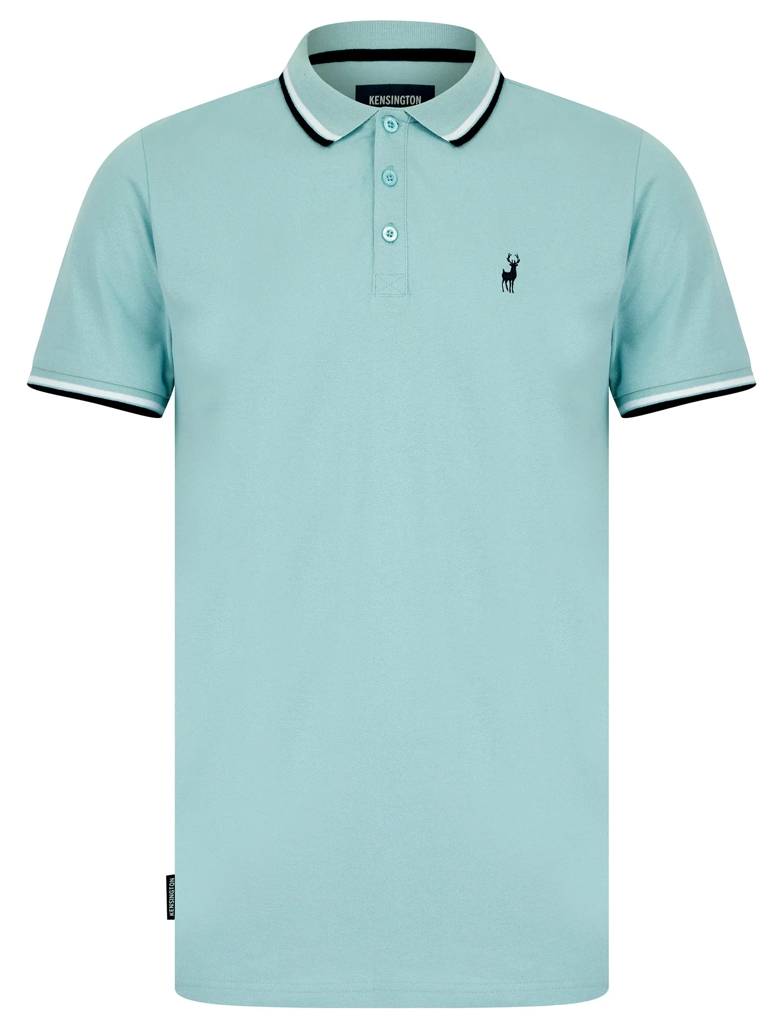 Thomas (2 Pack) Cotton Pique Polo Shirt in Grapeade / Forget Me Not Blue - Kensington Eastside