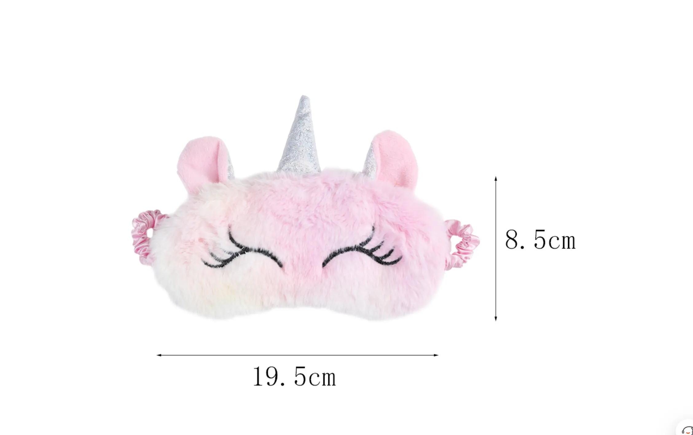 Unicorn Plush Rainbow Eye Mask