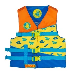 Vision Youth USCGA Type III Nylon PFD - Orange