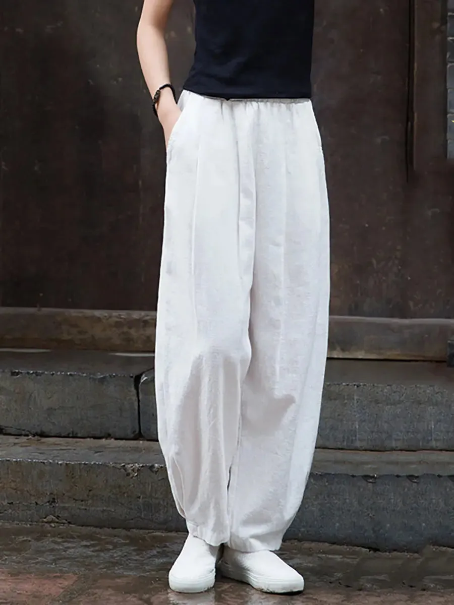 Women Solid Fleece-lined Pants