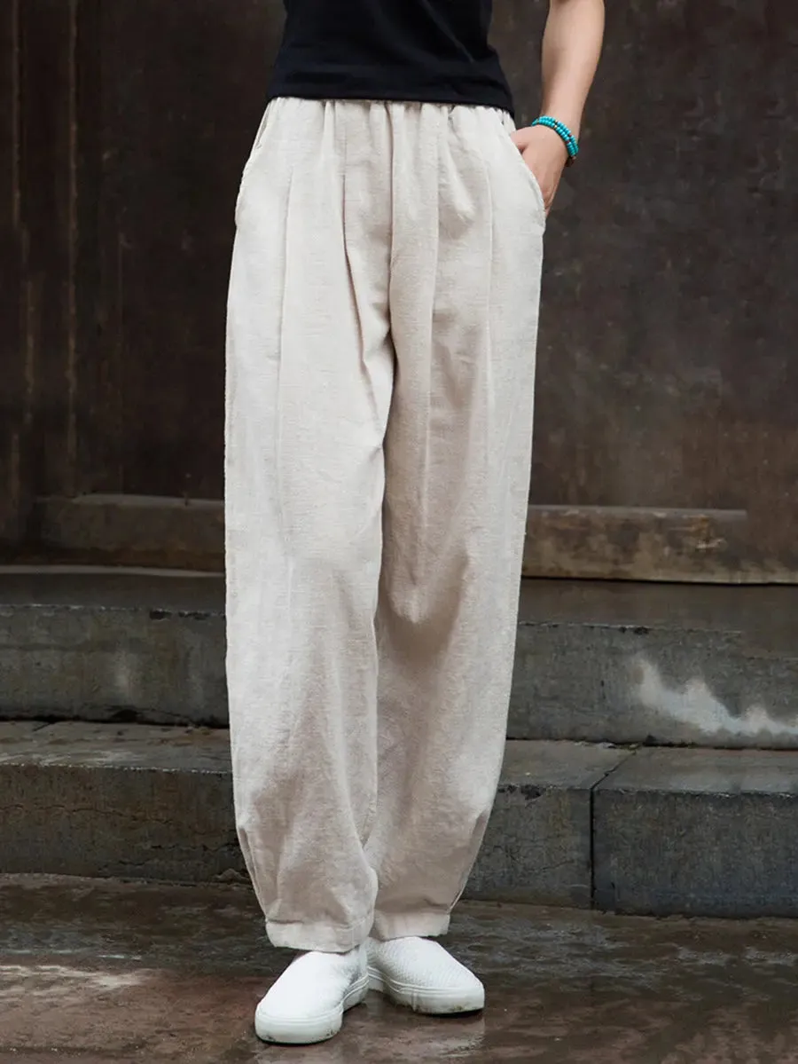 Women Solid Fleece-lined Pants